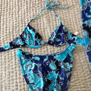 Victoria secret bathingsuit matching coverup pants